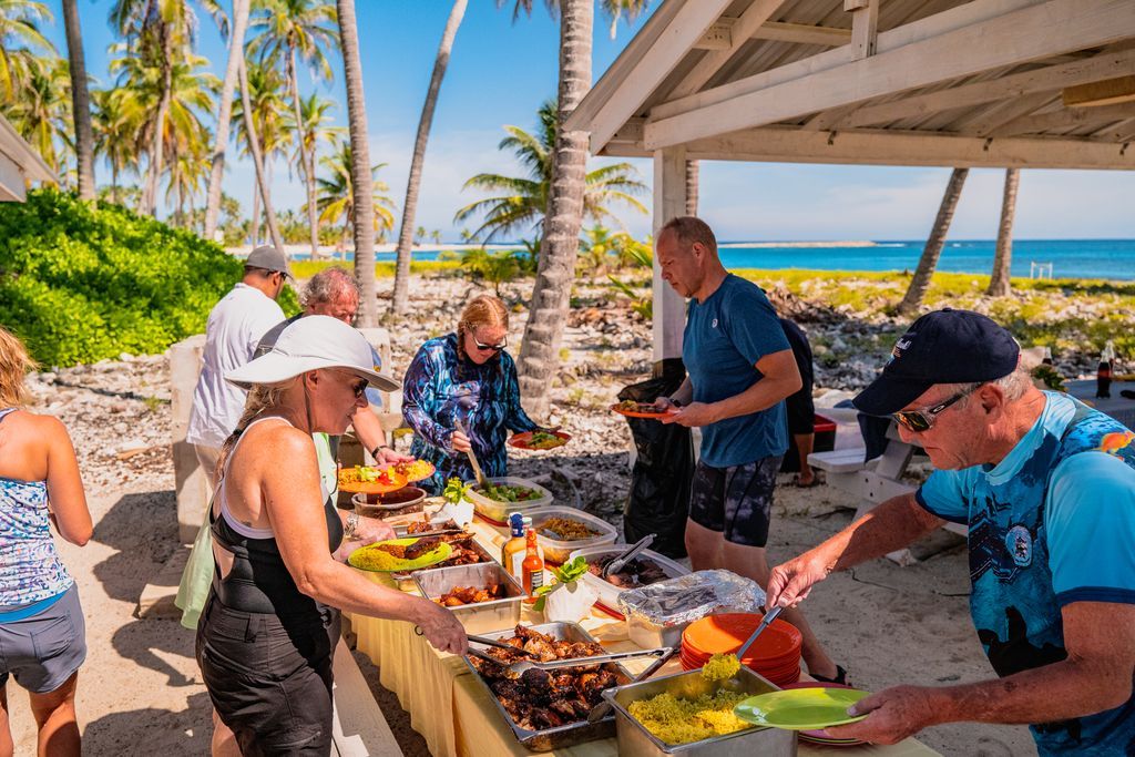 barbecue sur la plage